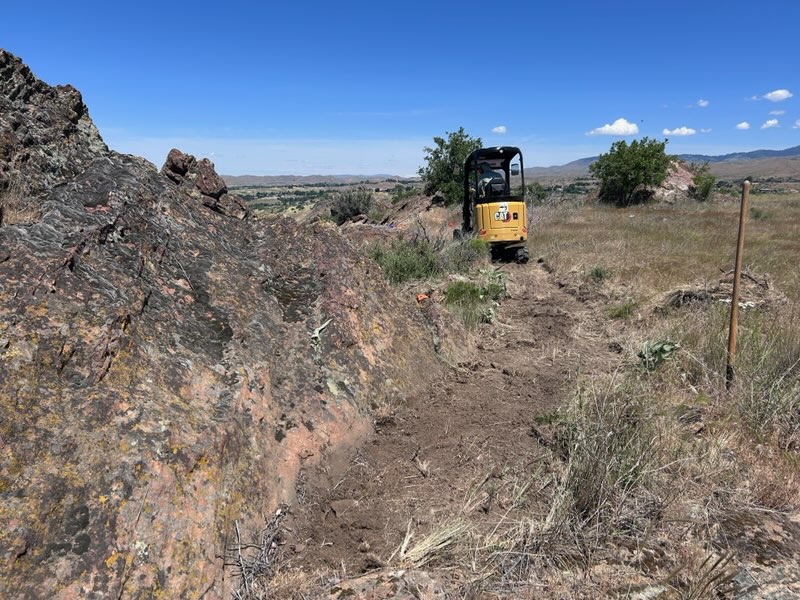 River View Trail Under Initial Construction